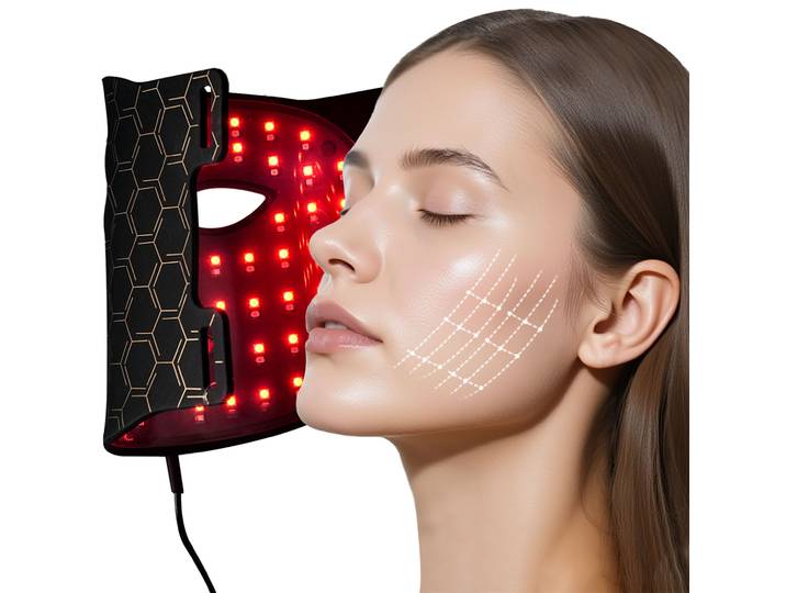 LED-Lichttherapie-Gesichtsmaske