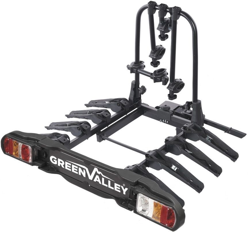 GREEN VALLEY 160516 Fahrradträger für die Anhängerkupplung