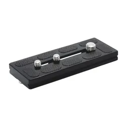 Kaiser Fototechnik Schnellwechselplatte für Kugelköpfe, Länge 100 mm, auch für Objektive mit Objektivschelle