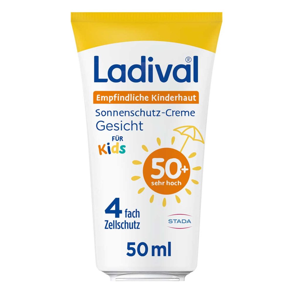 STADA Consumer Health Deutschland GmbH Ladival Empfindl. Kinderhaut Sonnenschutz-Creme LSF 50+ Gesicht 19362711