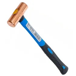BGS 890 Kupferhammer Fiberglasstiel Kopfgewicht 454g (1lb) Ø27mm