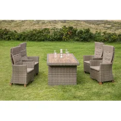 Merxx Toskana Set 9tlg. Tisch 185x90 cm