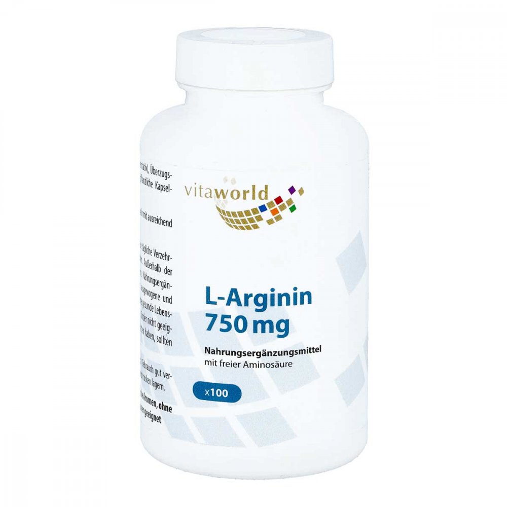 Vita World GmbH Arginin 750 mg Kapseln 05378217
