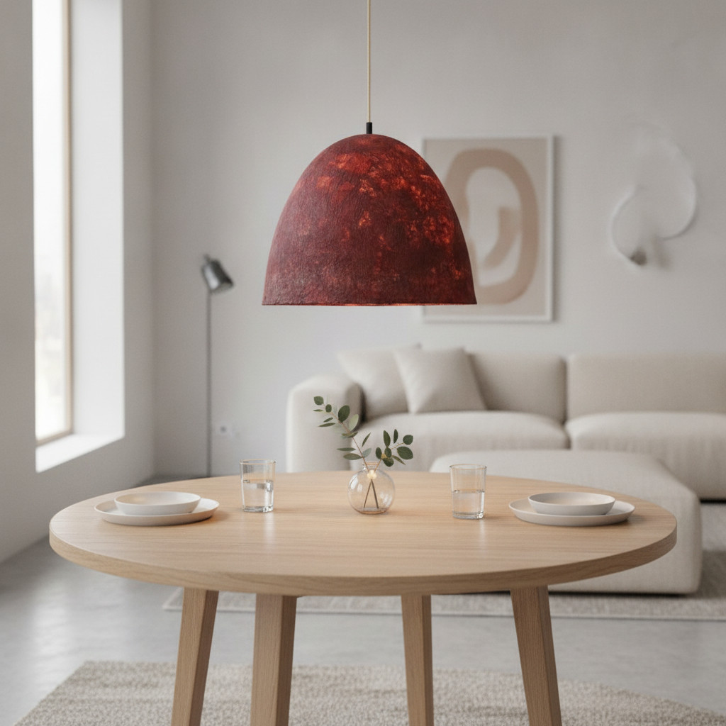 Lyora Hanglamp Solis Rood Ø 50cm
