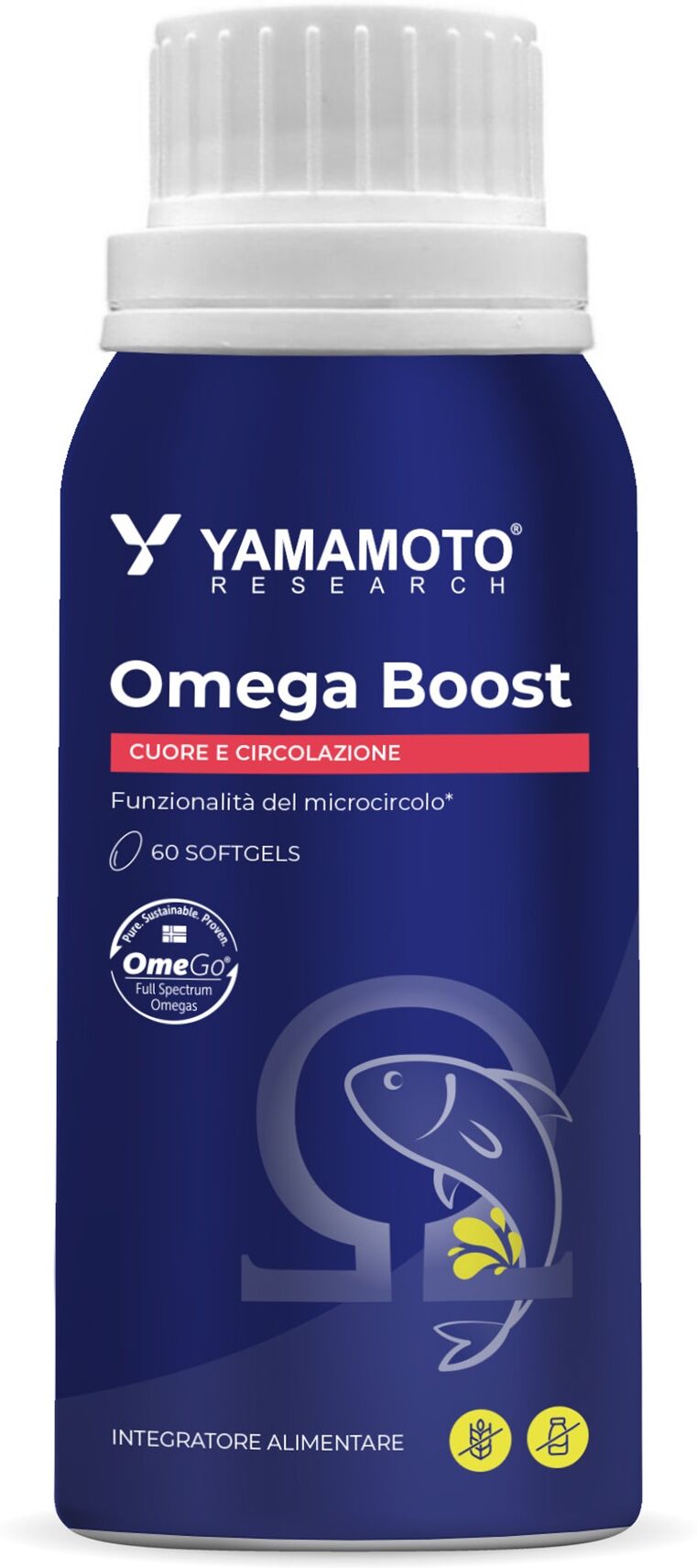 YAMAMOTO RESEARCH Omega Boost 60 Softgel 