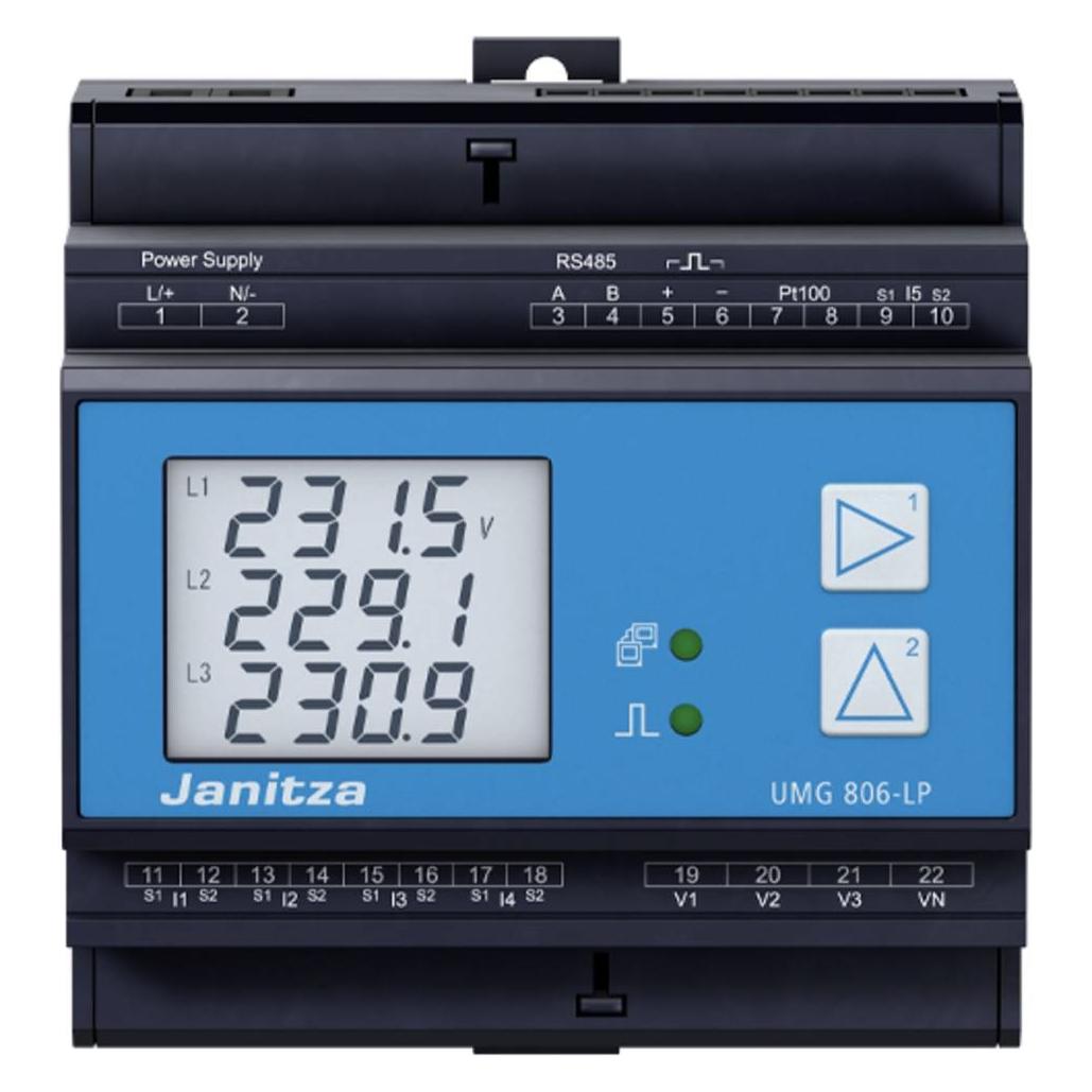 Janitza UMG 806-LP (UL) Energieanalysator (1402042)