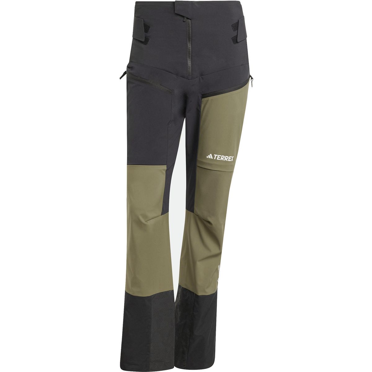 adidas Terrex Techrock Gore-tex Windstopper Tour Softshell Pants black/olive strata (095A) 52 IN8785-095A-340