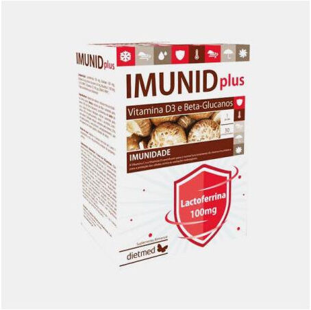 DIETMED® IMUNID PLUS + LACTOFERRINA 30 COMPRIMIDOS