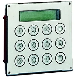 Comelit 3070S Digitales Rufmodul Vandalcom, Edelstahl, Relais 2x10A