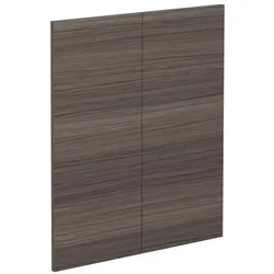Vicco, Regal, Küchenfront R-Line, Edelgrau, 59.2 x 71.3 cm Möbelfront für den Unterschrank