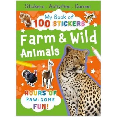 My Book of 100 Stickers: Farm & Wild Animals, Taschenbuch von , North Parade Publishing, 978-0-7554-8729-5