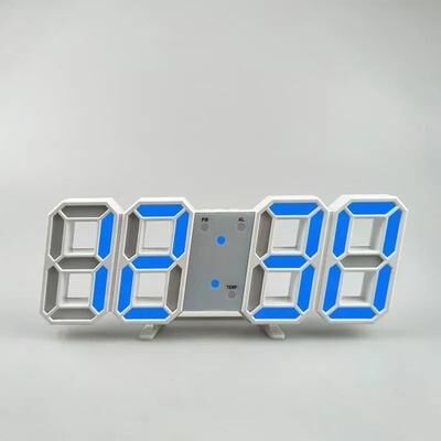 Uplift Picks 3D LED Digital Wall Clock With Temperature Date And Alarm Display 04