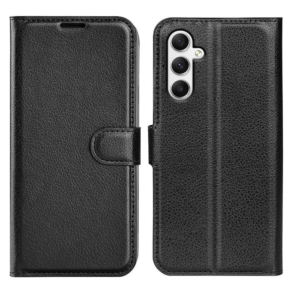 Cover-Discount Galaxy A35 - Leder Etui Hülle schwarz (Samsung Galaxy A35) (660175011A)