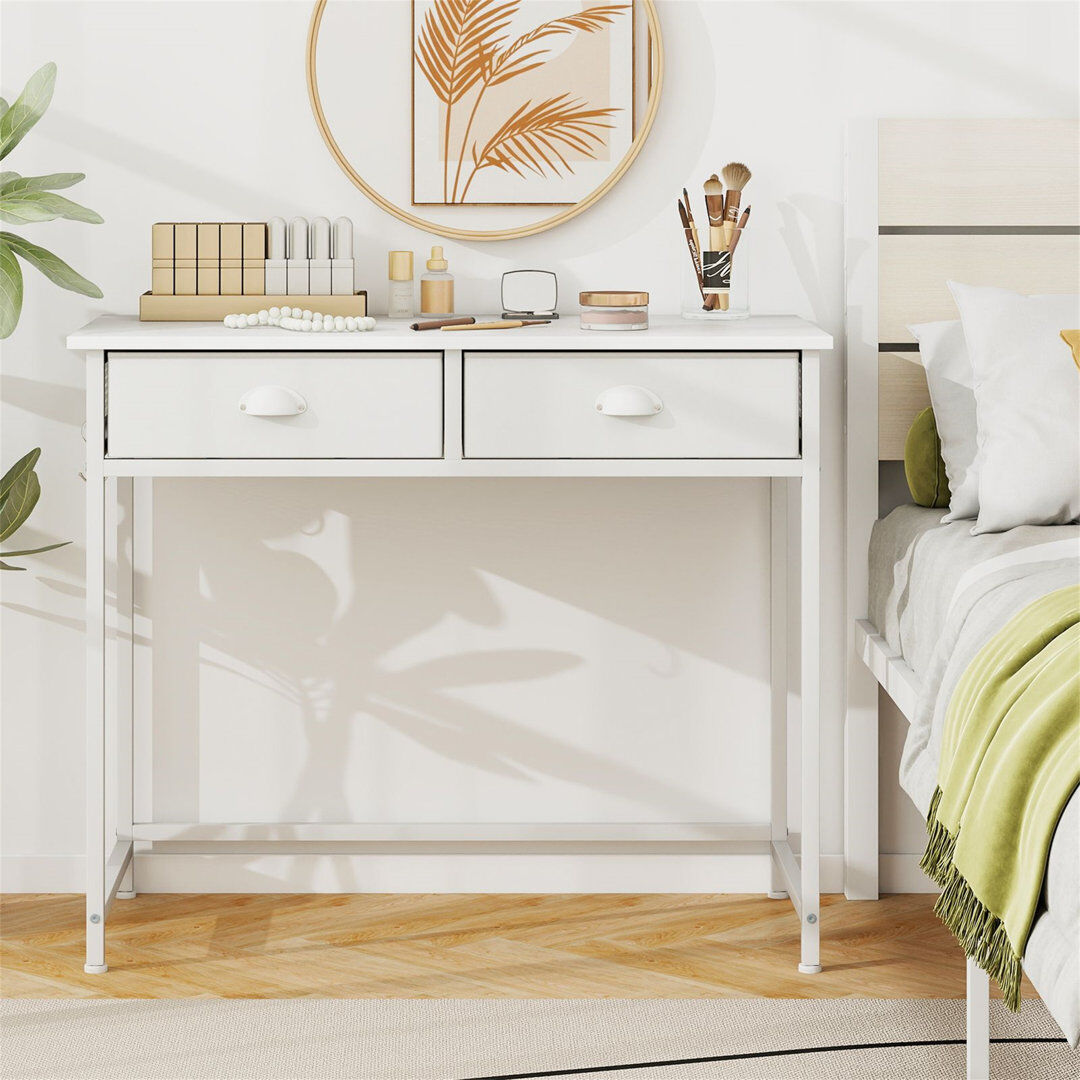 Trent Austin Design Computer Desk White 75cm H X 90cm W X 45cm D