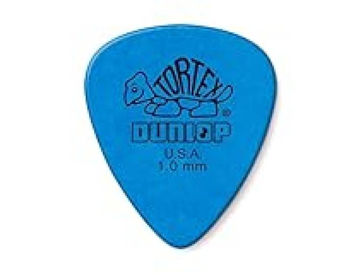 DUNLOP Tortex Standard 1 mm bleu, paquet de 72 médiators (418R100)