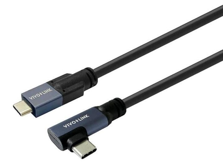 VivoLink PROUSBCMM3A USB-C naar USB-C kabel, USB 3.2 Gen 2x2, 3 meter, zwart