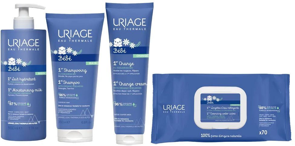 Uriage Baby 1st Pflegeset 1 St Kombipackung