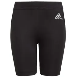 adidas Techfit Kinder Funktionshose kurz schwarz 128