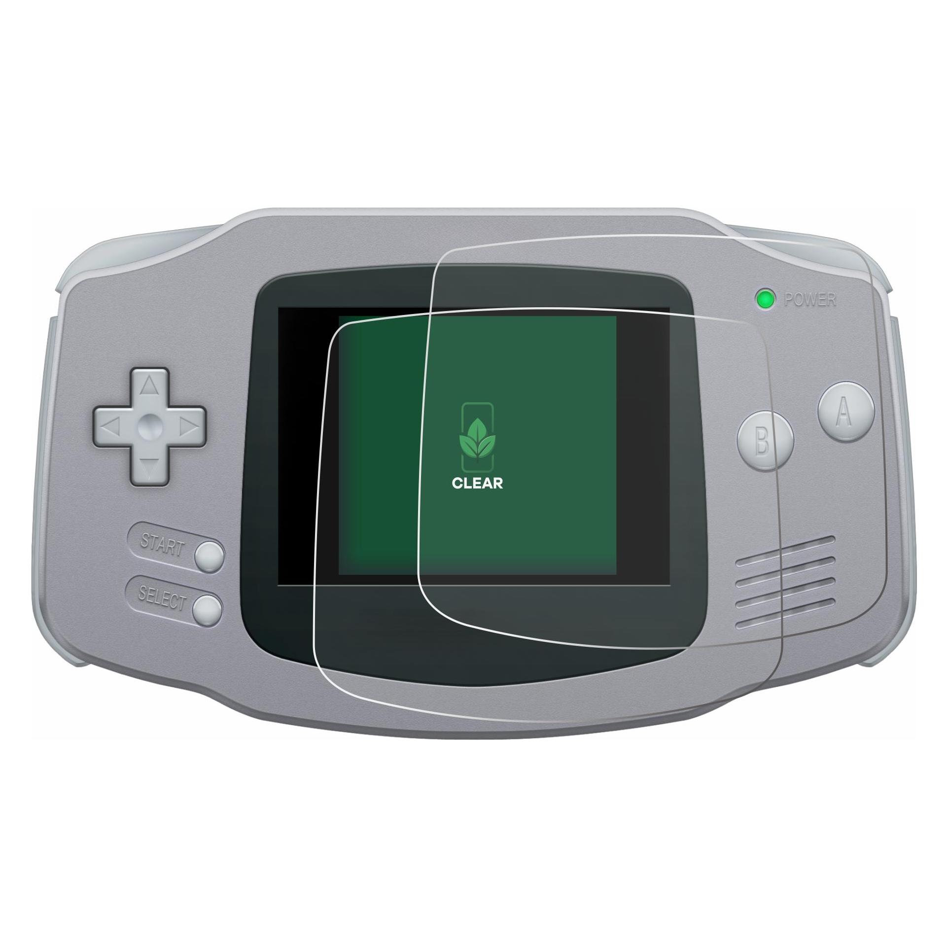 ScreenLeaf Schutzfolie für Nintendo Gameboy Advance GBA Displayschutz Display Schutz Folie Klar Transparent (6103172)