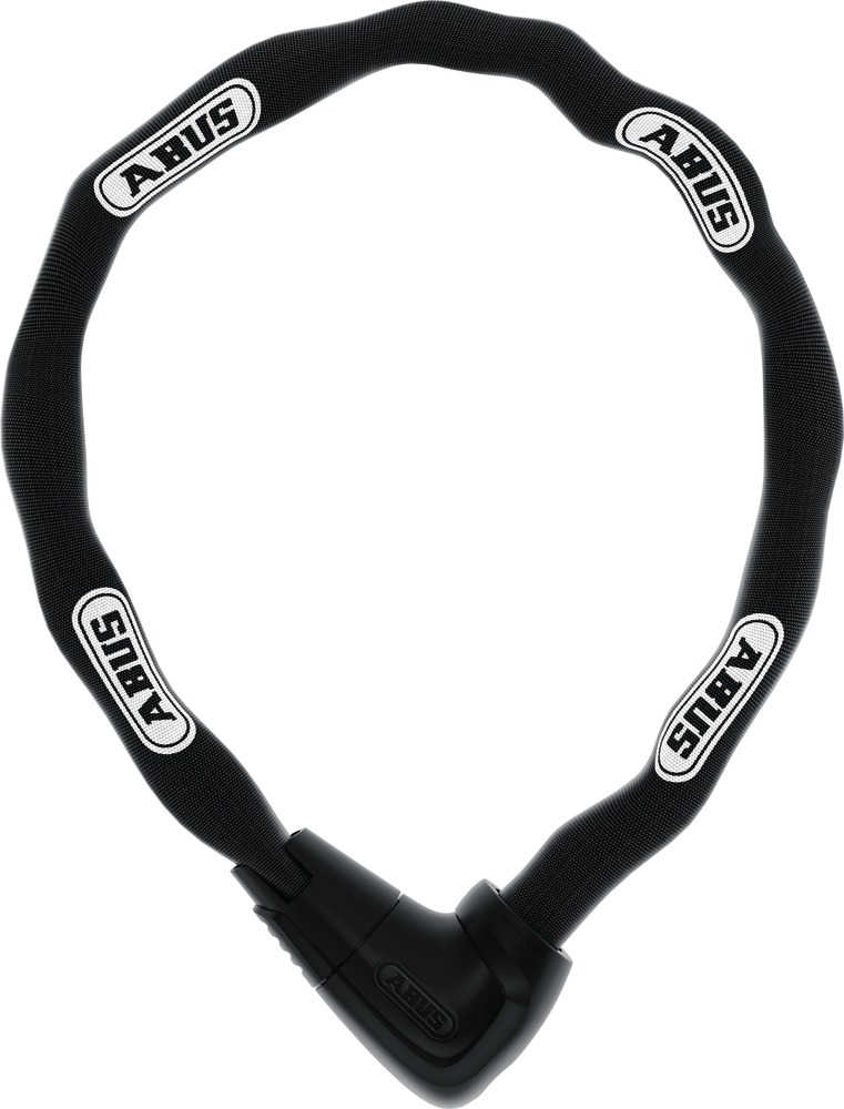 ABUS Kettenschloss Steel-O-Chain 9809K/85 black gl. OneKey 10095553-01