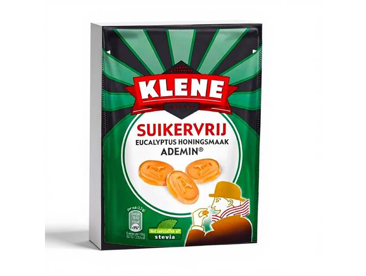 Klene suikervrije eucalyptus honing pastilles - 110 g