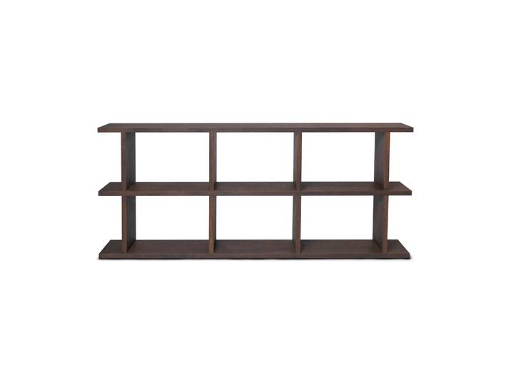Ferm Living Kona Bücherregal 3x2 Dark stained