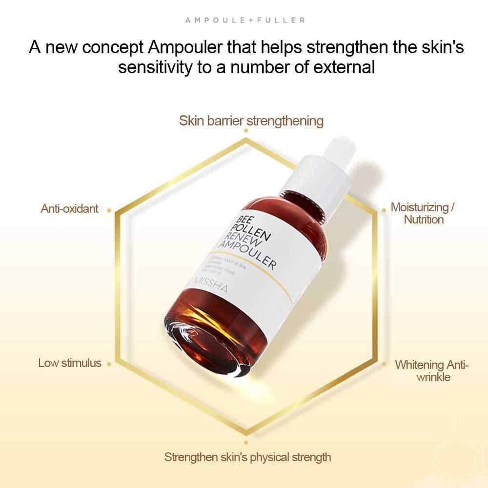 Missha Bee Pollen Renovar Ampolla Restaurar 40mL
