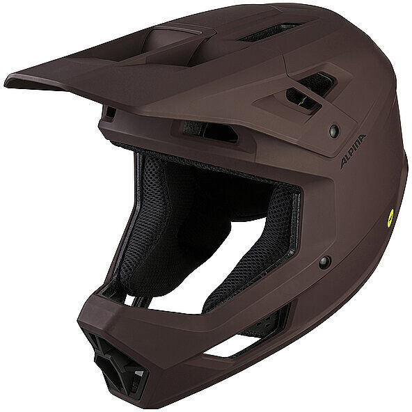ALPINA Fahrradhelm Fullface Pikes Mips braun   56-59CM B