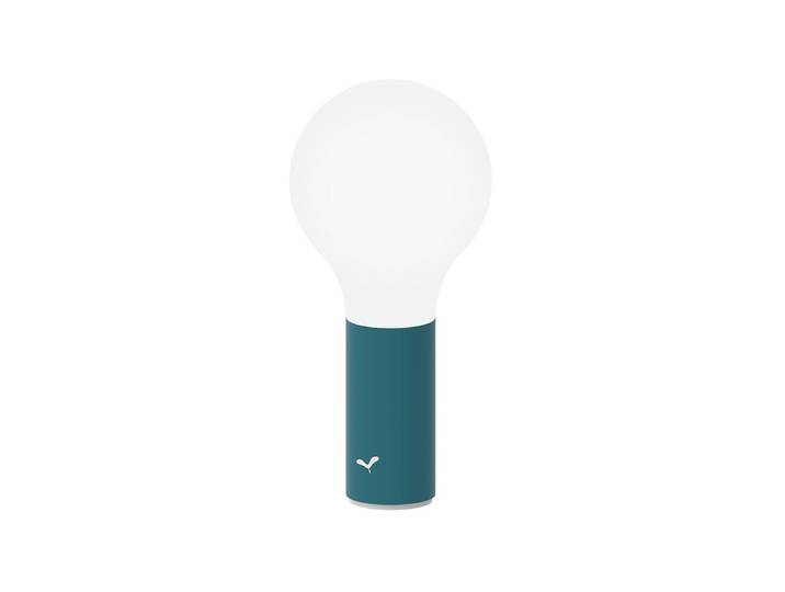 Fermob - Lampe extérieur sans fil rechargeable Aplô - Bleu - Aluminium - Designer Tristan Lohner