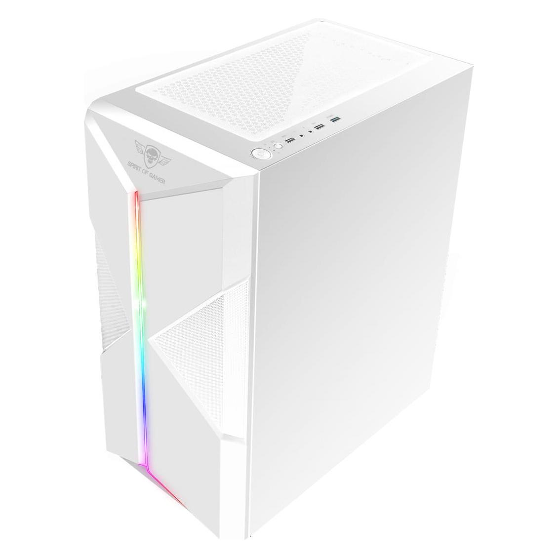 Spirit Of Gamer Boitier ATX 8001RAW CLONE 3 ARTIC (ATX, mATX, Mini-ITX) (8001RAW)