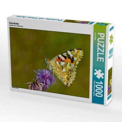 CALVENDO Puzzle Distelfalter | 1000 Teile Lege-Größe 64x48cm Foto-Puzzle für glückliche Stunden