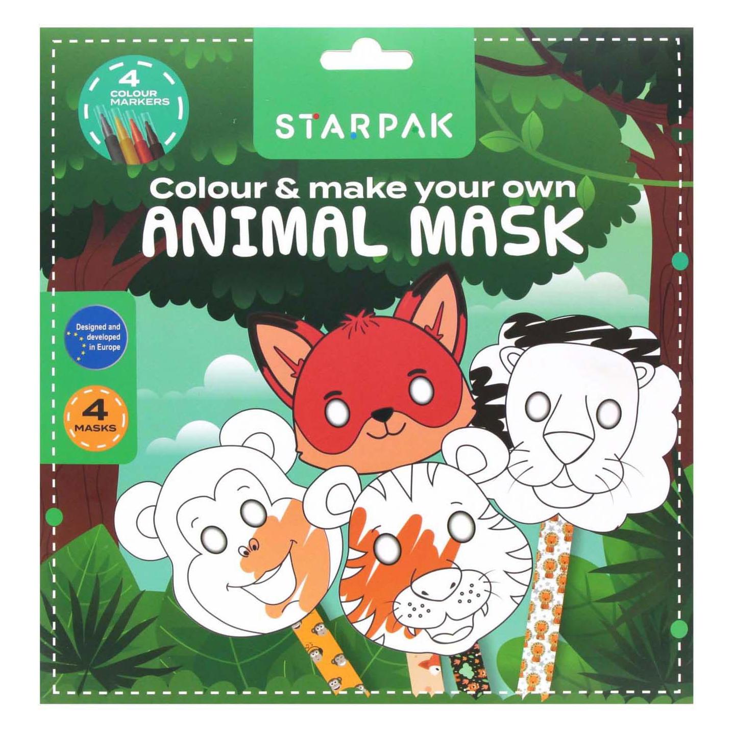 Starpak Tiermasken 4 Stk (47729758)