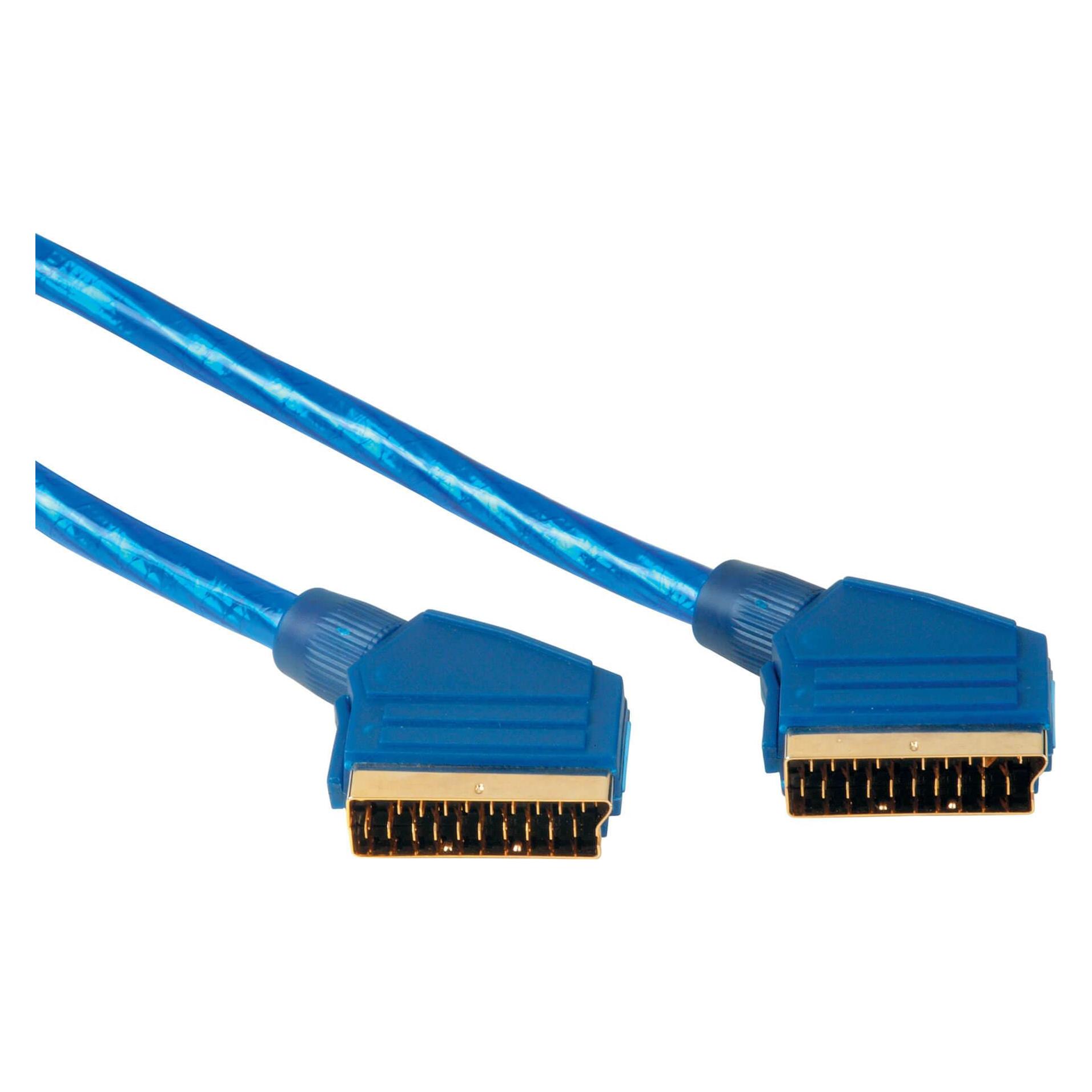 Hama Scart Kabel 1,5m Blå Bulk 25stk (1.50 m) (29654)