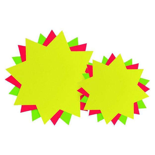Folia Werbesymbol STERN GROSS, 35cm (300 g/m²) (38650918)