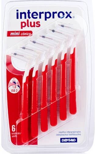 INTERPROX Plus Mini Cónico 6 uds