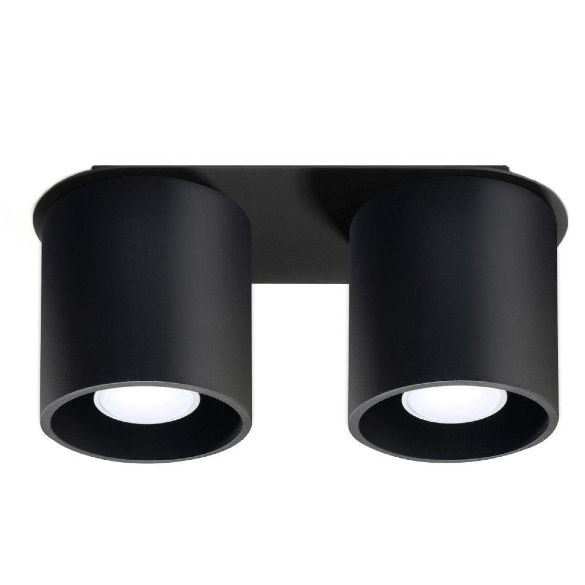 Sollux Plafondlamp ORBIS 2, zwart