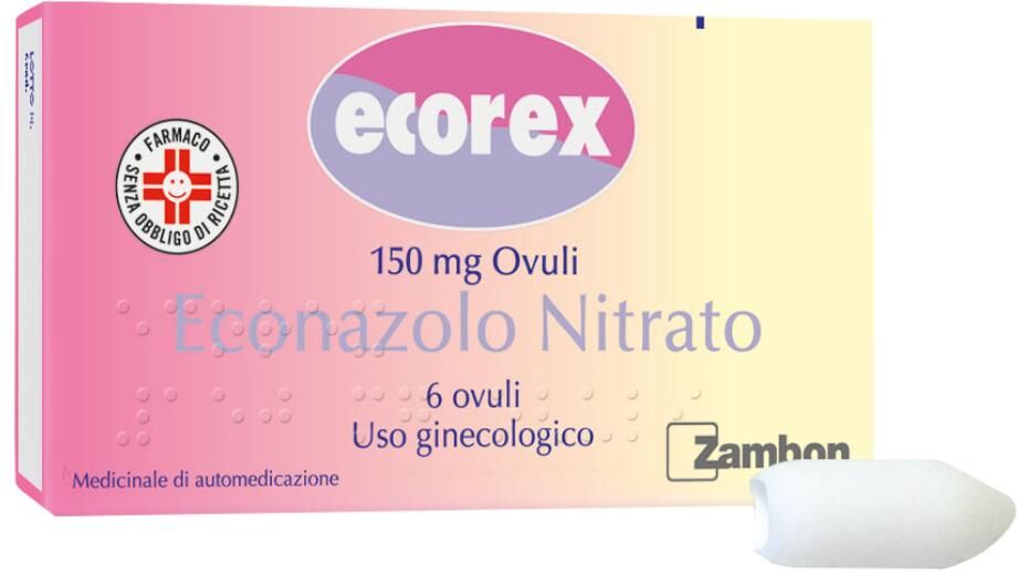 TEOFARMA Srl ECOREX 150 MG 6 OVULI VAG