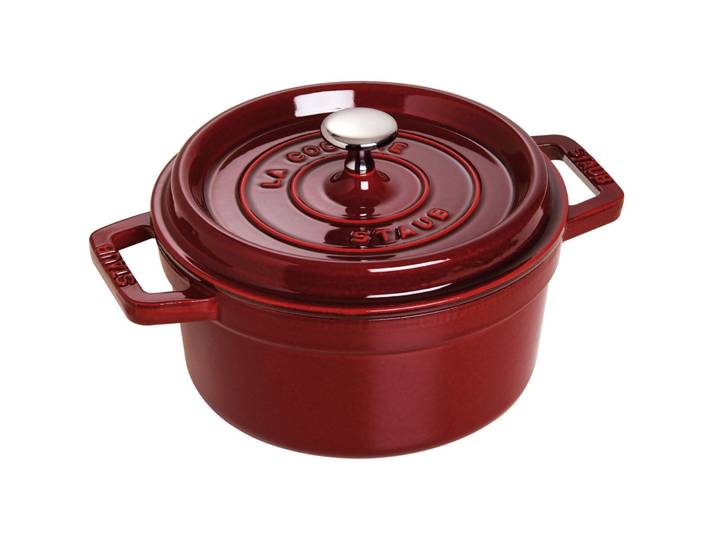 Gusseisen-Topf STAUB rot Gusseisen B 32.7 cm 5.25 l