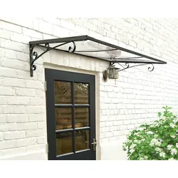 Canopia Vordach Venus 1350 Alu Grau 88x136cm