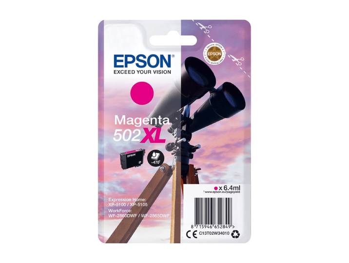 Epson enkelverpakking magenta 502XL inkt