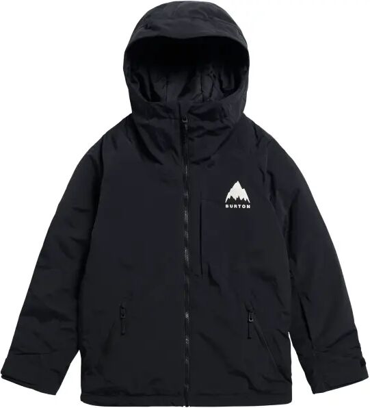 Burton Hillslope 2L Kids Jacket (S - True Black)  - Black - Size: Small