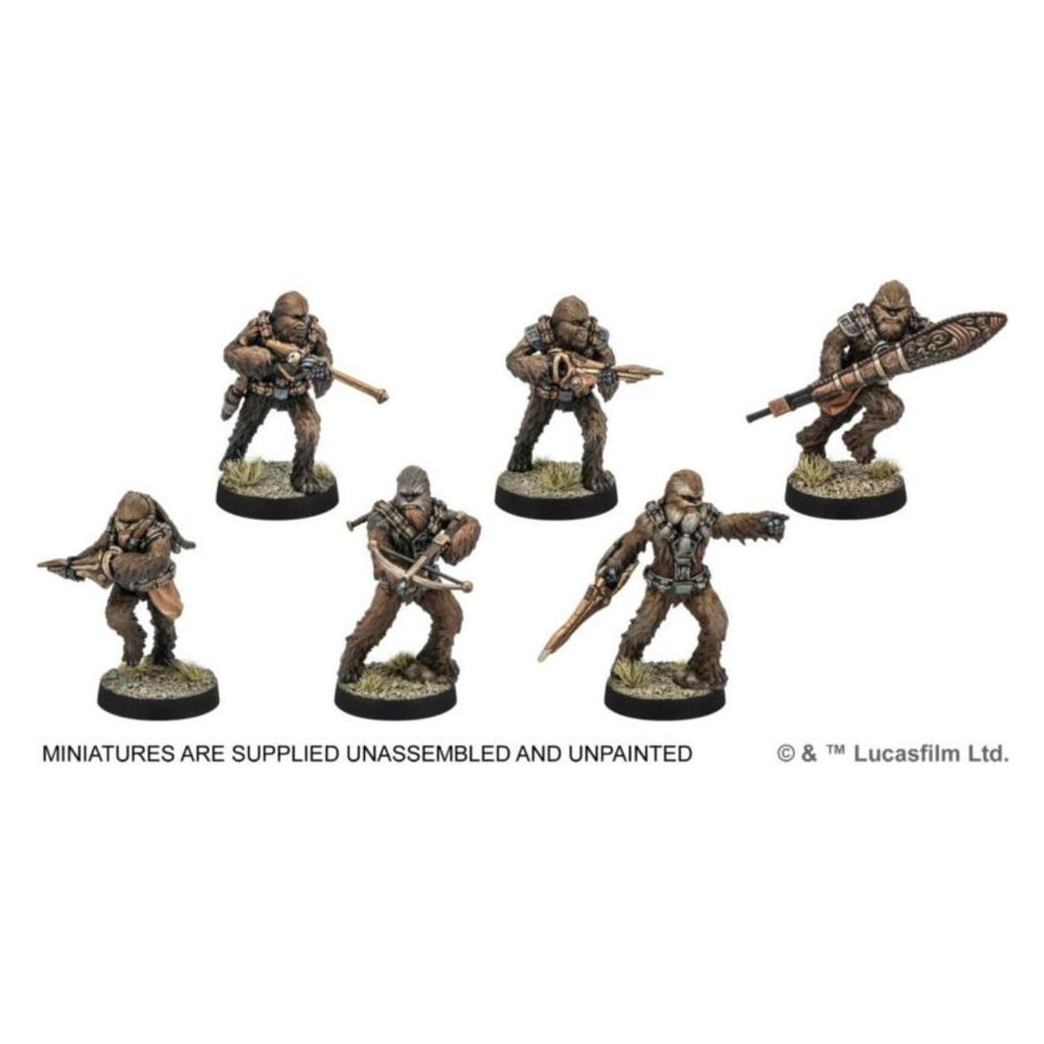 Atomic Mass Games AMGD1244 - Star Wars Legion - Kashyyyk Wookiee Warriors (Deutsch, 2 Spieler) (417445)