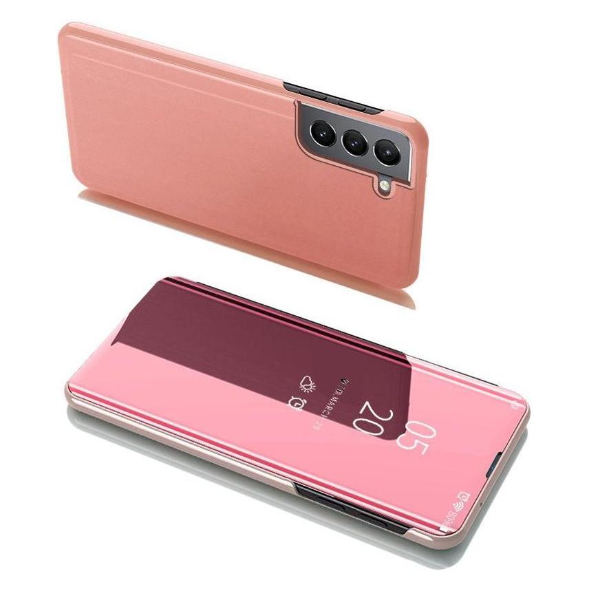 Hurtel Clear View Case Flip Cover for Samsung Galaxy S22 + (S22 Plus) pink (Samsung Galaxy S22+) (1404978613)