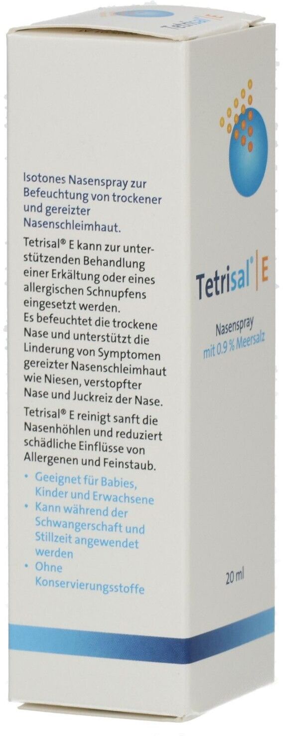 Tetrisal® E Isotonische Salzlösung Nasenspray 20 ml 20 ml Nasenspray