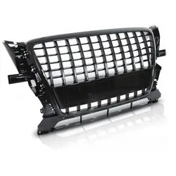 Sportgrill / Kühlergrill passend für Audi Q5 08-12 schwarz glänzend
