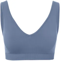 Tchibo - Seamless-Sport-Bustier - Damen - Gr. XS - blau