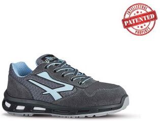 Scarpa antinfortunistica U Power Lolly S1P blu leggera traspirante Personalizzate o neutre U-Power