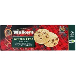 Walkers Shortbread Chocolate Chip Shortbread - Glutenfrei 140g