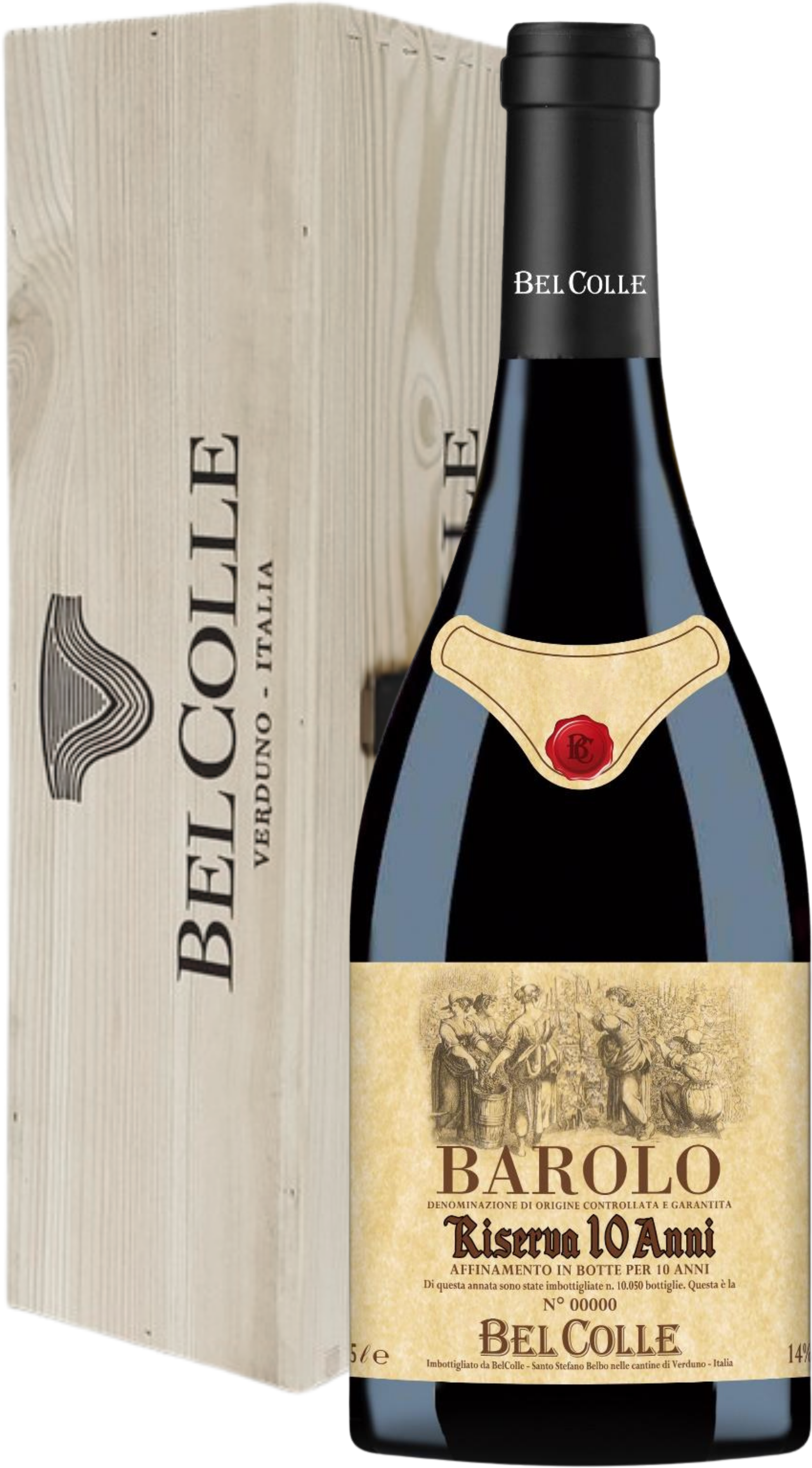 Barolo Riserva '10 Anni' Belcolle 2016 - Magnum Cassa Legno