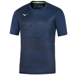 Mizuno, Unisex, Sportshirt, Team Chiba, Blau